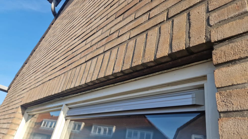 Gevel herstellen bij kozijn 3 Gevelherstel
